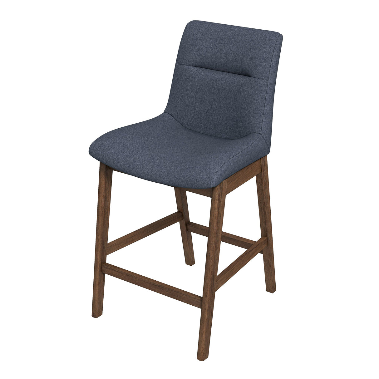 Langlade Fabric Upholstered Counter Stool in Gray (Set of 2) by Ashcroft Furniture at Eve Furniture