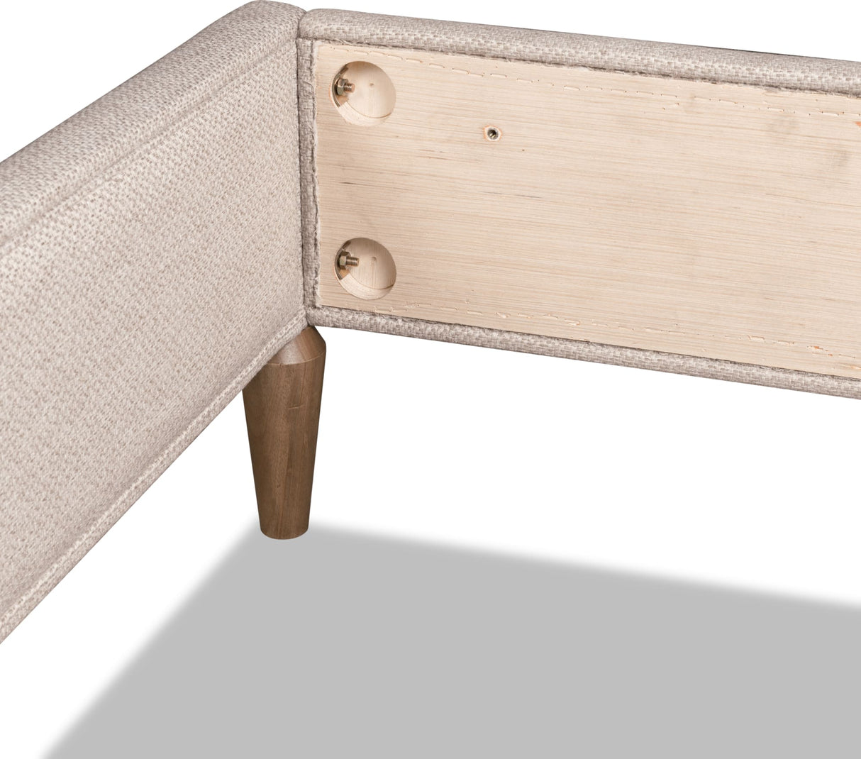 Langley Honey Wheat/Autumn Forest Upholstered California King Bed by Modus Furniture at Eve Furniture