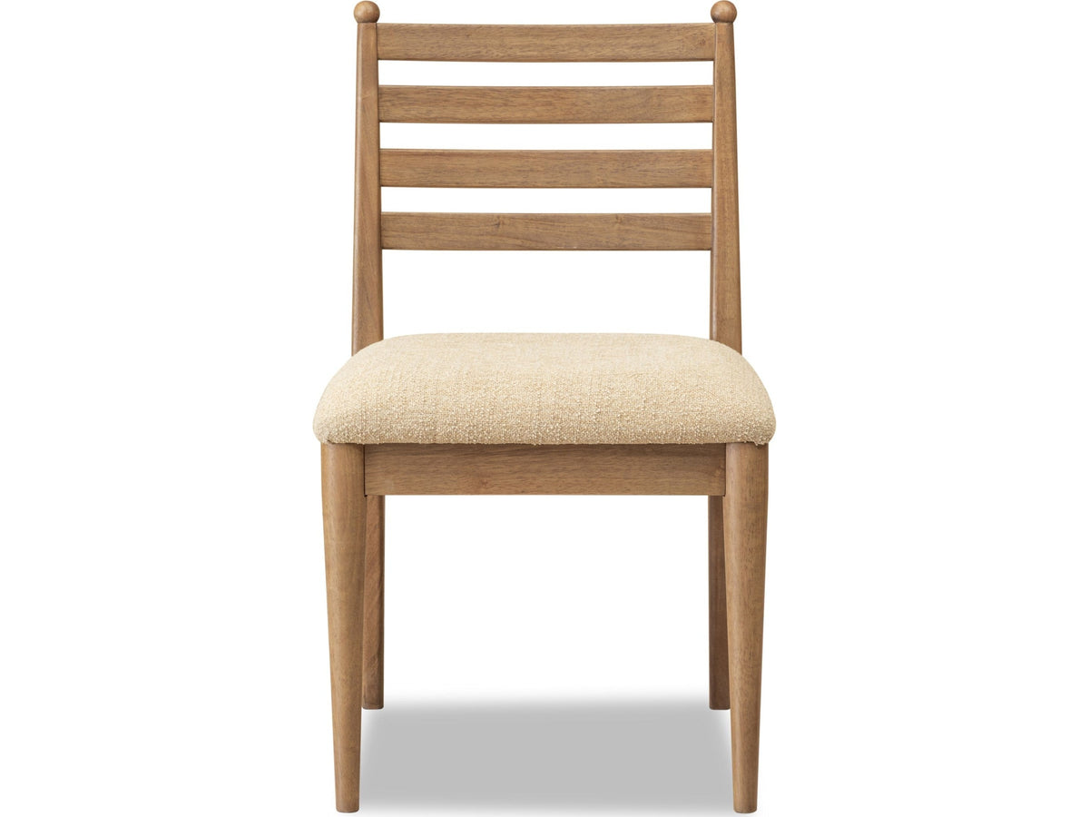 Langley Sourdough/Cabin Glow Ladder Back Chair (Set of 2) by Modus Furniture at Eve Furniture