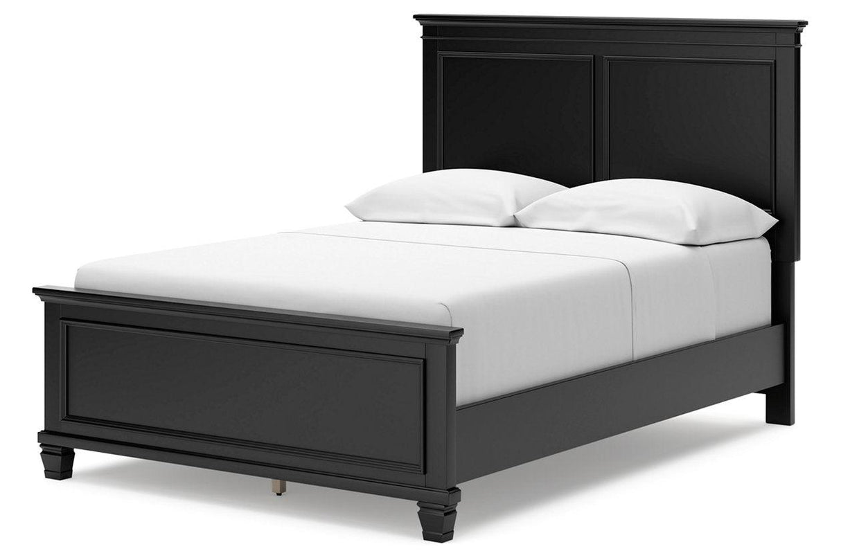 Lanolee Black Full Panel Bed by Ashley at Eve Furniture