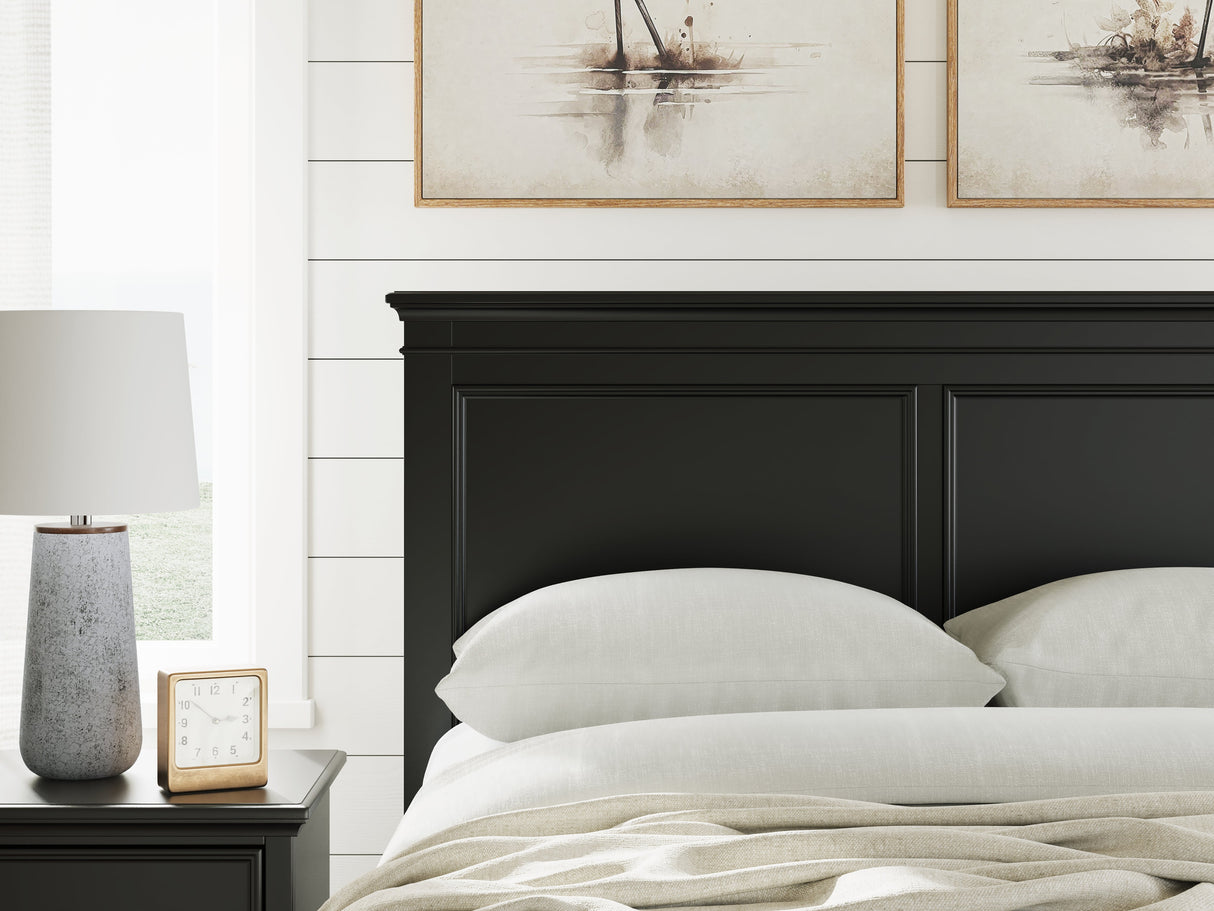 Lanolee Black Full Panel Storage Bed by Ashley at Eve Furniture