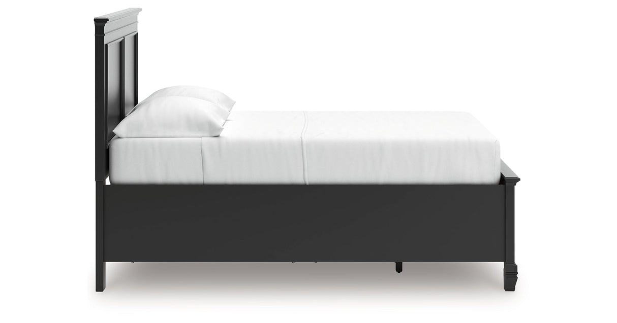 Lanolee Black Full Panel Storage Bed by Ashley at Eve Furniture