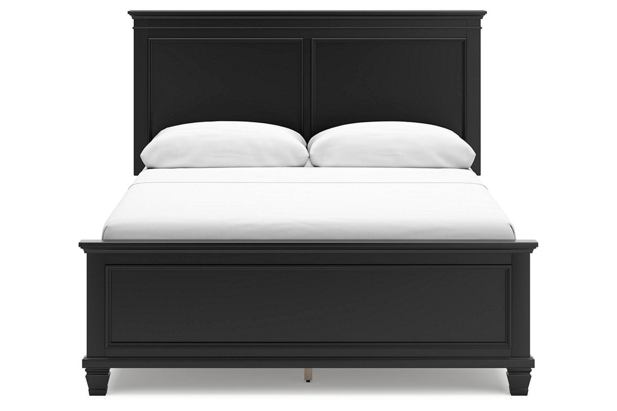 Lanolee Black Panel Bedroom Set by Ashley at Eve Furniture