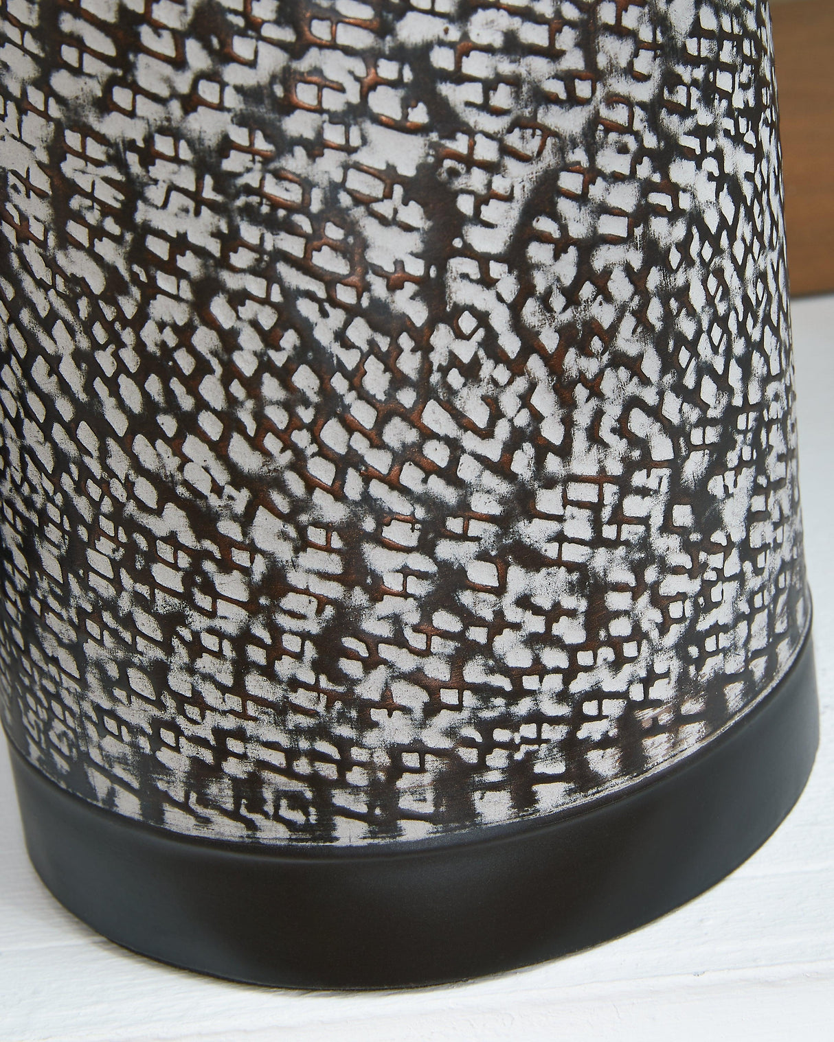 Lanson Antique Bronze Finish Table Lamp by Ashley at Eve Furniture