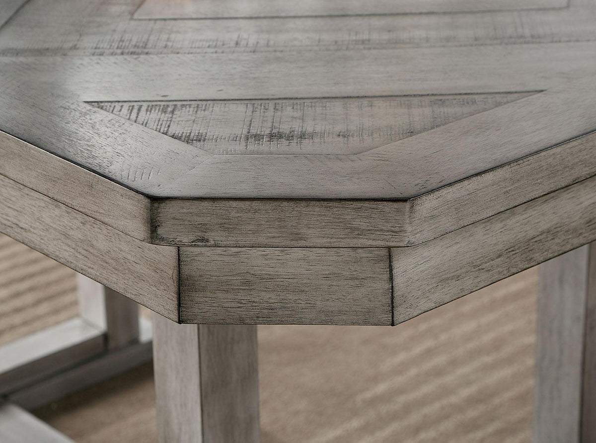 Laquila Gray Dining Table by Furniture of America at Eve Furniture