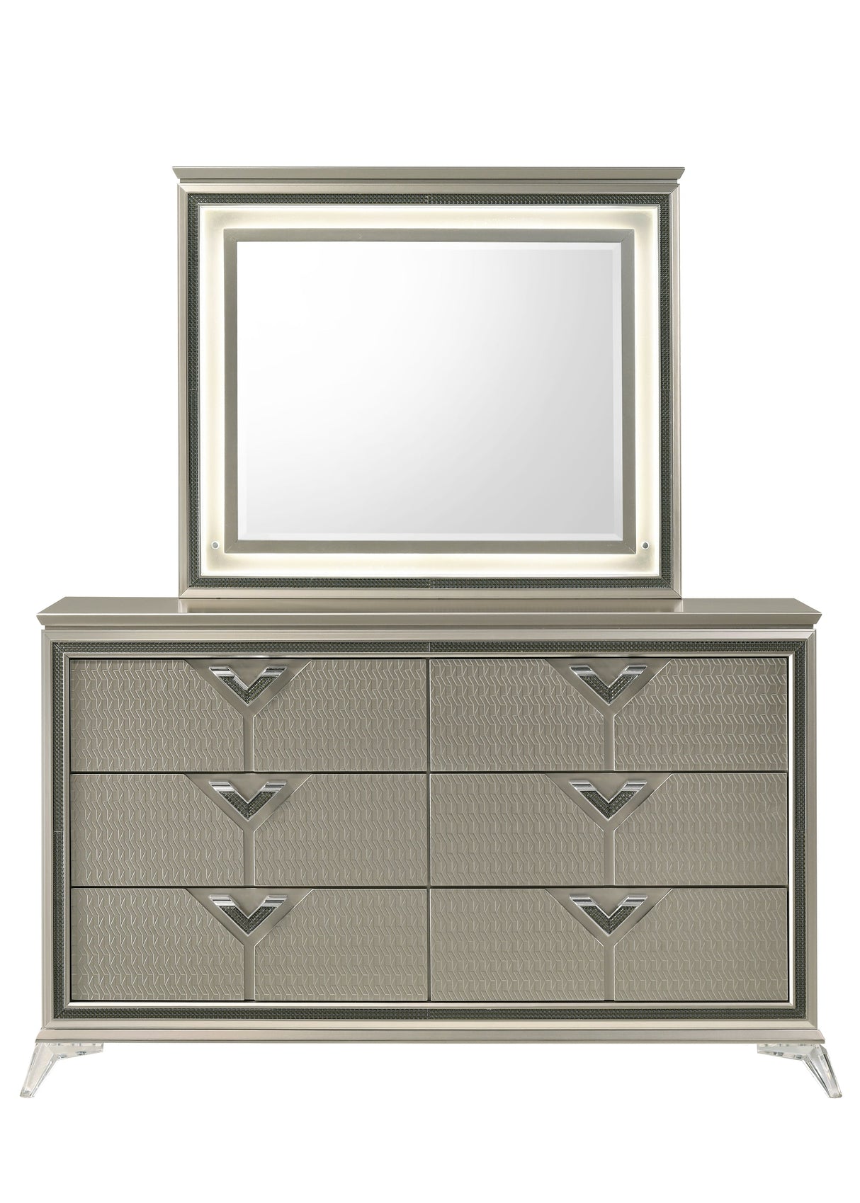 Larana Grey Bedroom Set by New Era Innovations at Eve Furniture