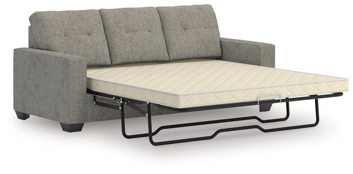 Larimer Iron Queen Sofa Sleeper by Ashley at Eve Furniture