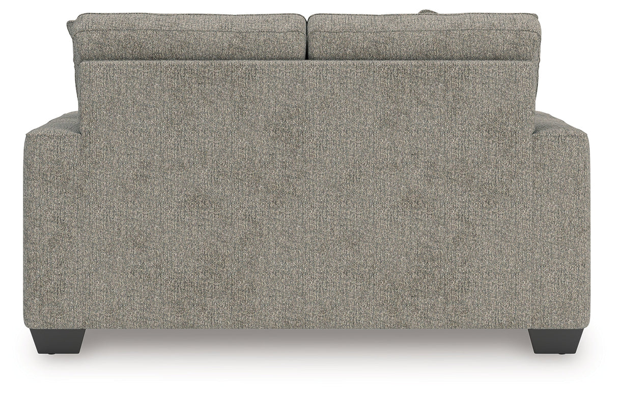 Larimer Iron Sofa and Loveseat by Ashley at Eve Furniture