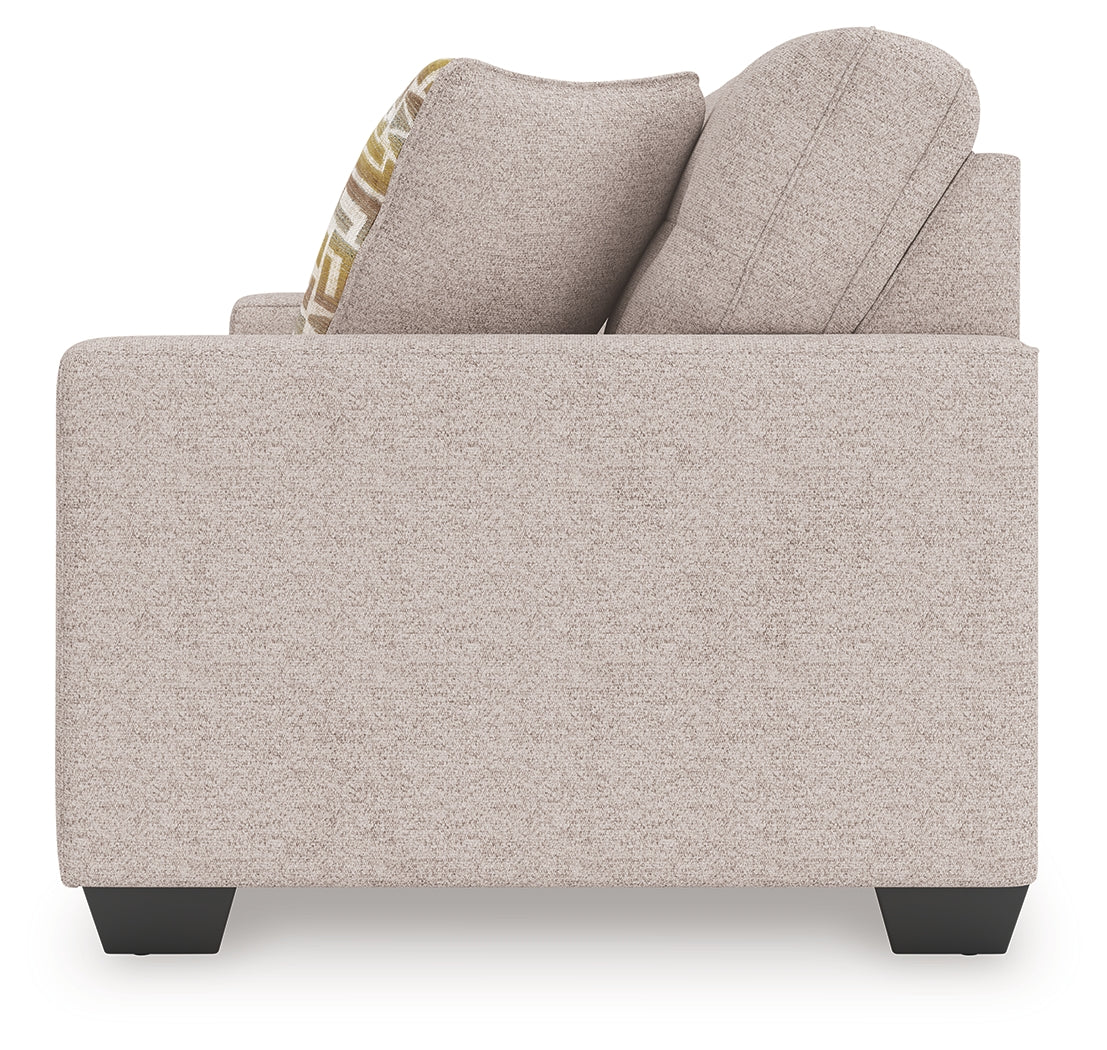 Larimer Stone Queen Sofa Sleeper by Ashley at Eve Furniture