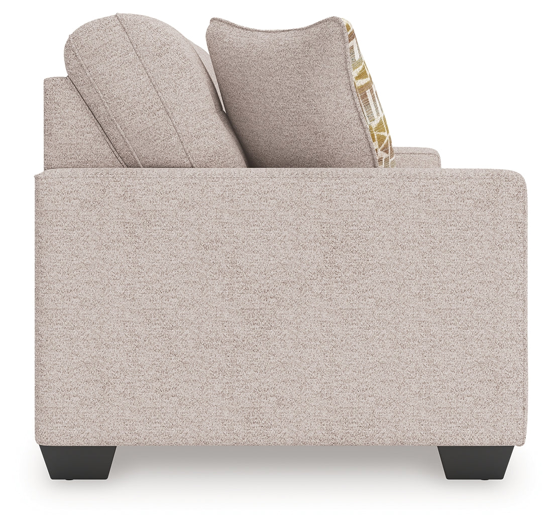 Larimer Stone Queen Sofa Sleeper by Ashley at Eve Furniture