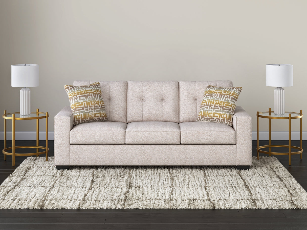 Larimer Stone Queen Sofa Sleeper by Ashley at Eve Furniture
