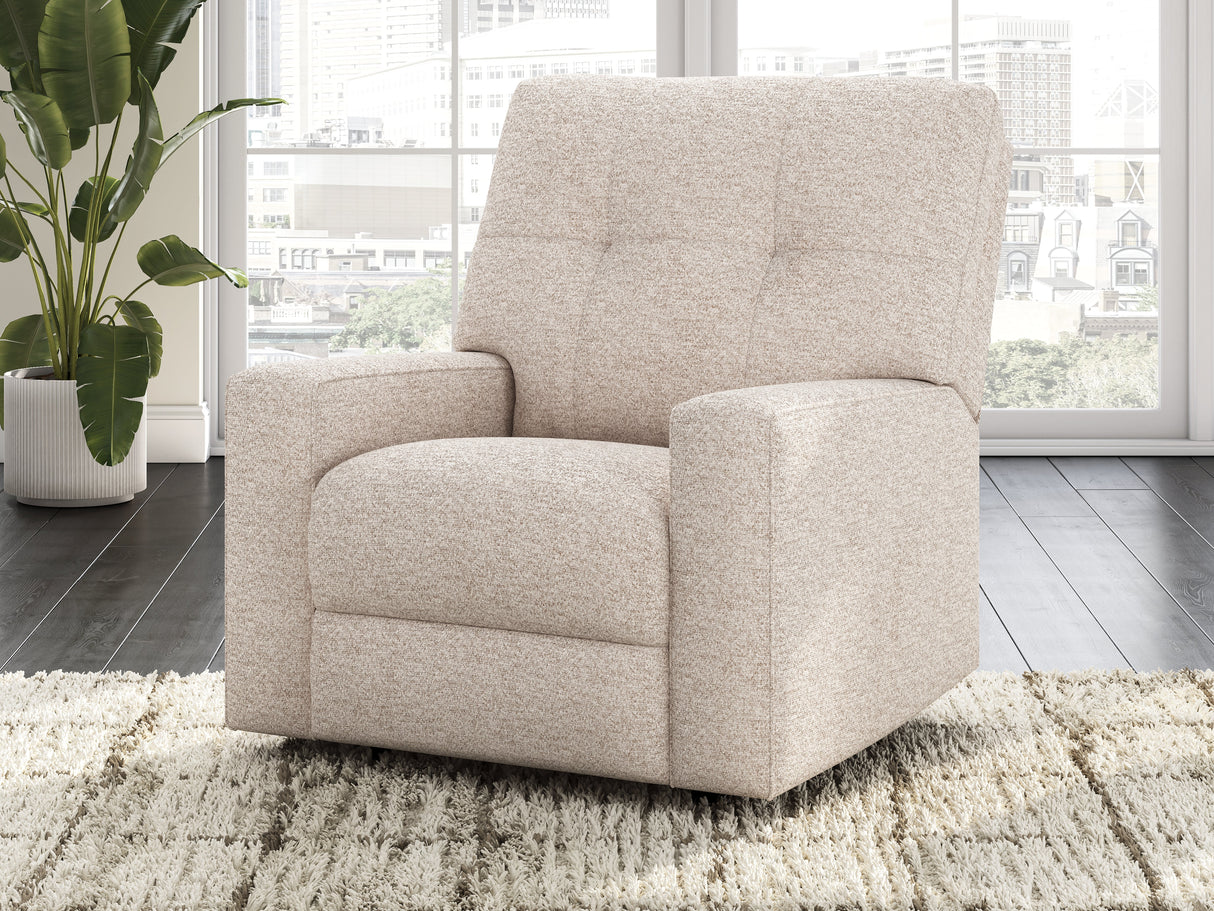 Larimer Stone Rocker Recliner by Ashley at Eve Furniture