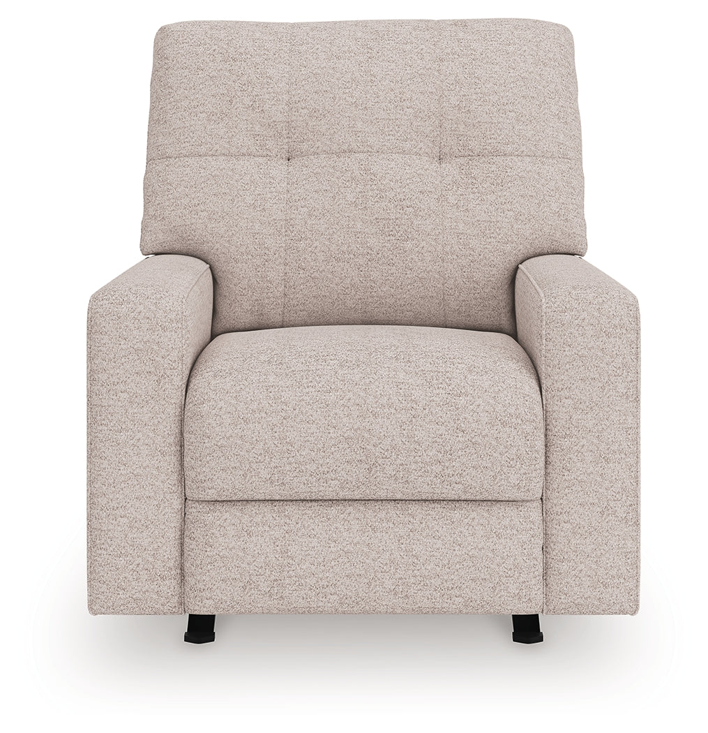 Larimer Stone Rocker Recliner by Ashley at Eve Furniture