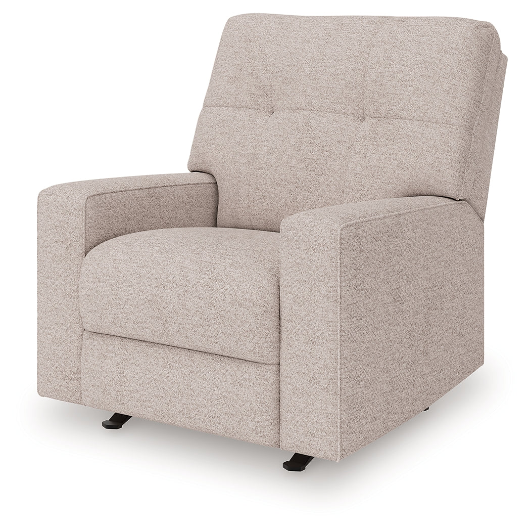 Larimer Stone Rocker Recliner by Ashley at Eve Furniture