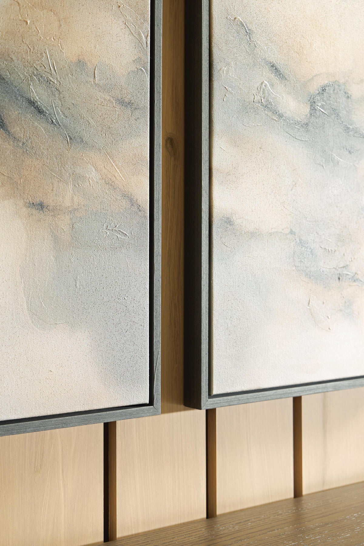 Larrondale Black/Gray/Brown Wall Art, Set of 3 by Ashley at Eve Furniture
