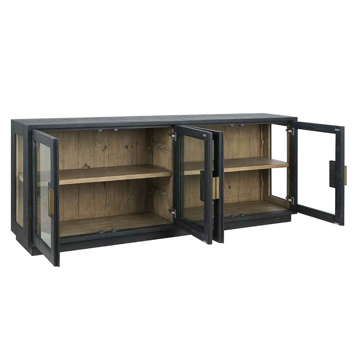 Larson Carbon Black Sideboard by Classic Home at Eve Furniture