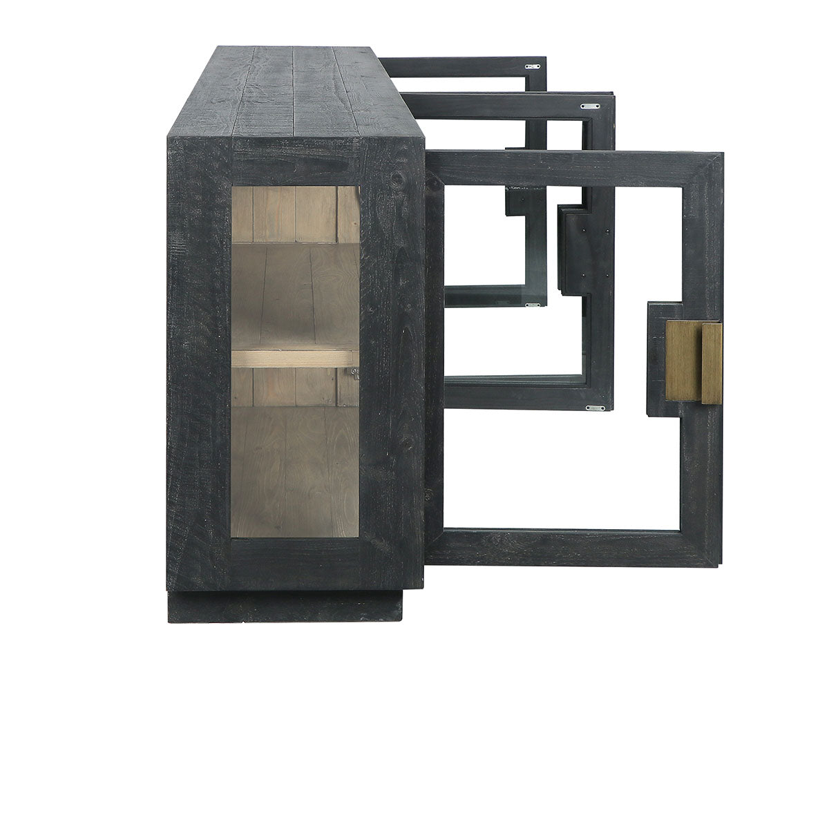Larson Carbon Black Sideboard by Classic Home at Eve Furniture