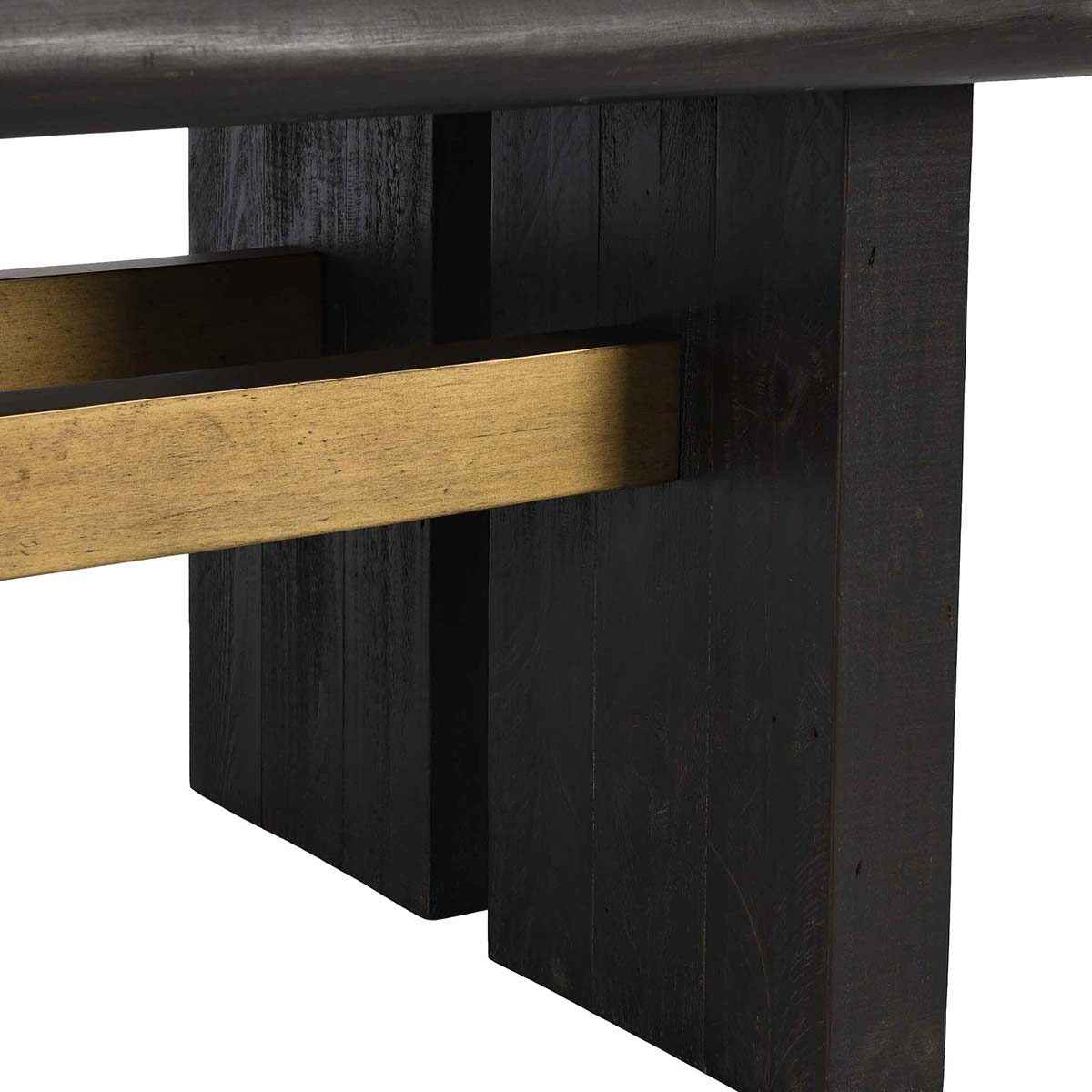 Larson Dining Table - Carbon Black by Classic Home at Eve Furniture