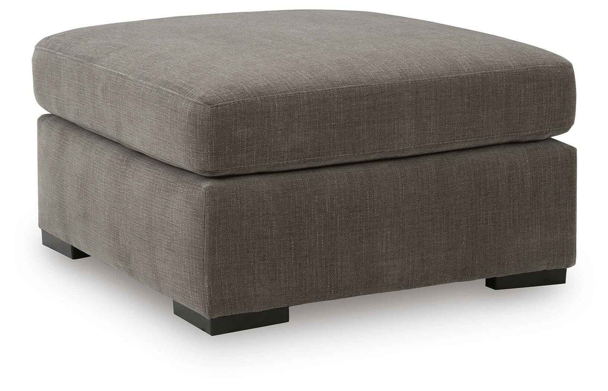 Larson Levee Espresso Oversized Accent Ottoman by Ashley at Eve Furniture