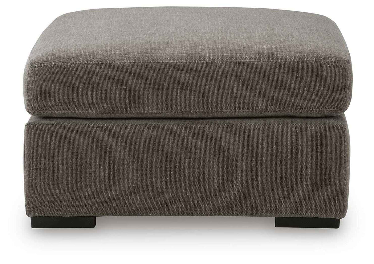 Larson Levee Espresso Oversized Accent Ottoman by Ashley at Eve Furniture