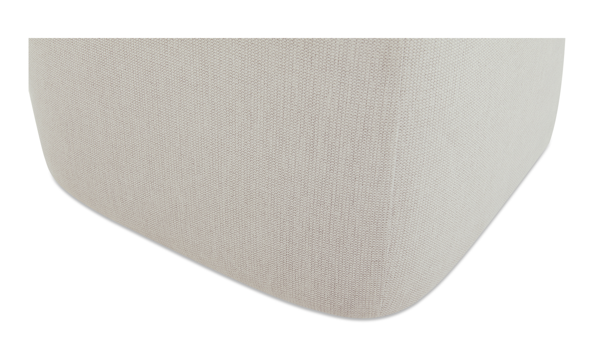 Larson Rolling Dining Chair Heather Grey by Moe's Home at Eve Furniture