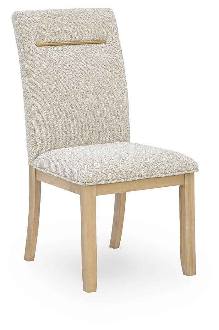 Lasinger Light Brown Dining Chair, Set of 2