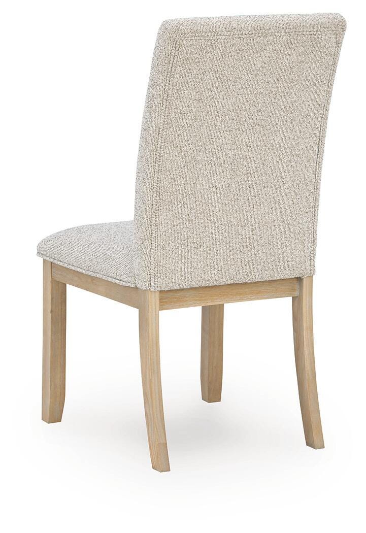 Lasinger Light Brown Dining Chair, Set of 2 by Ashley at Eve Furniture