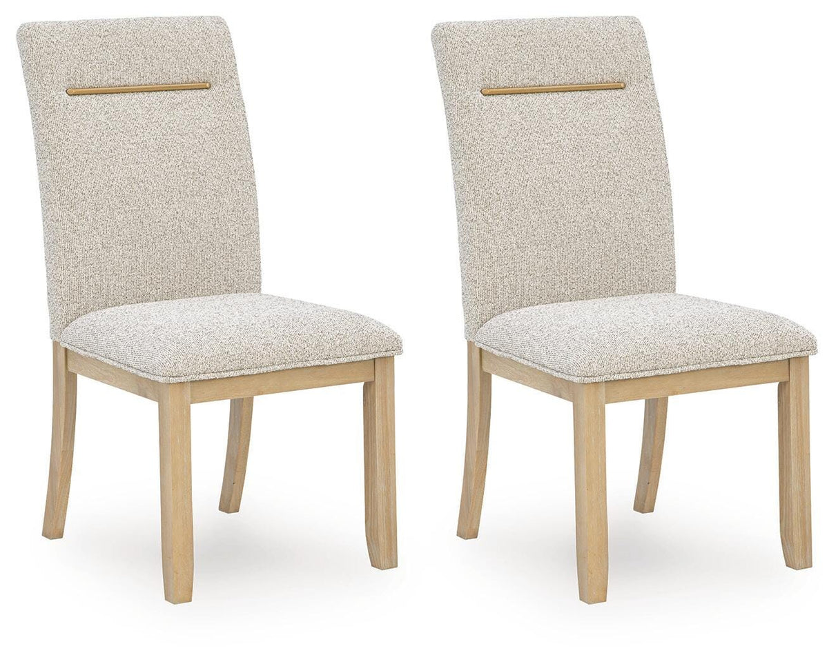 Lasinger Light Brown Extendable Dining Room Set by Ashley at Eve Furniture