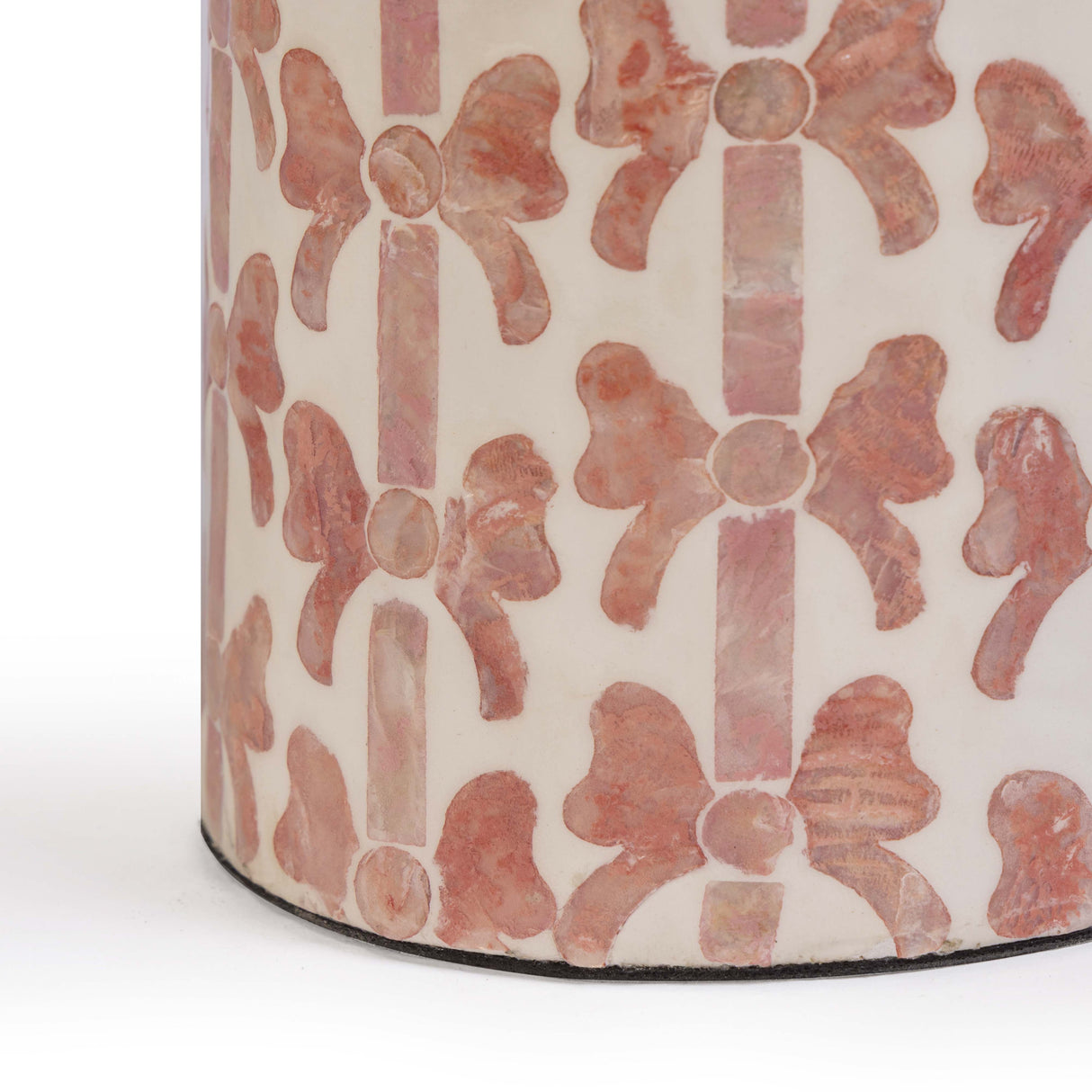 Lassy Pink Ribbon Capiz Shell Table Lamp by TOV Furniture at Eve Furniture