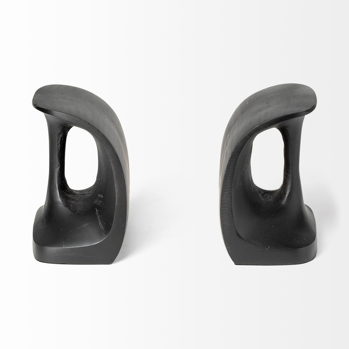 Last Cobbler's (Set of 2) Black Shoemaker Tool Bookends by Mercana at Eve Furniture