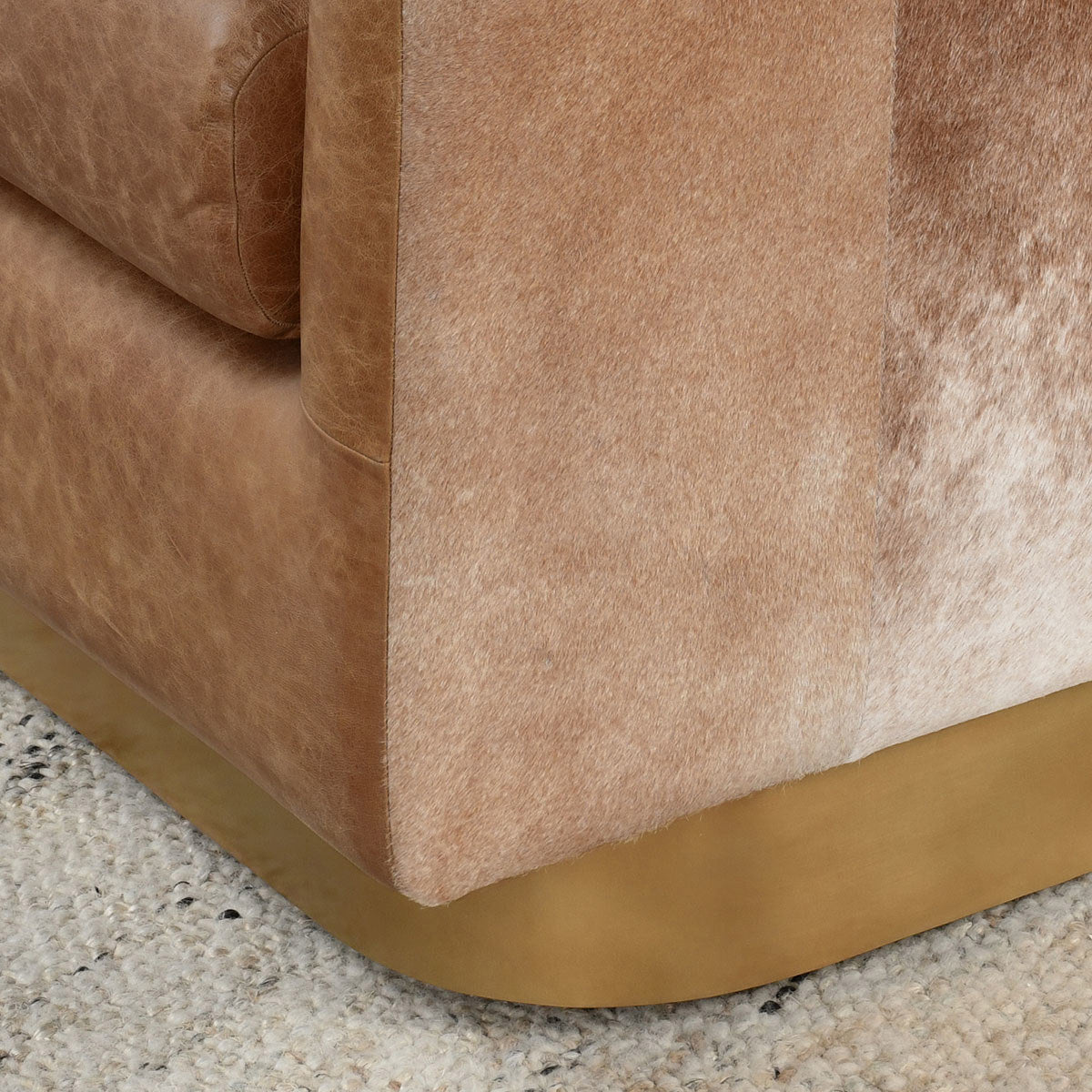Lathe Accent Chair - Sedona Brown by Classic Home at Eve Furniture