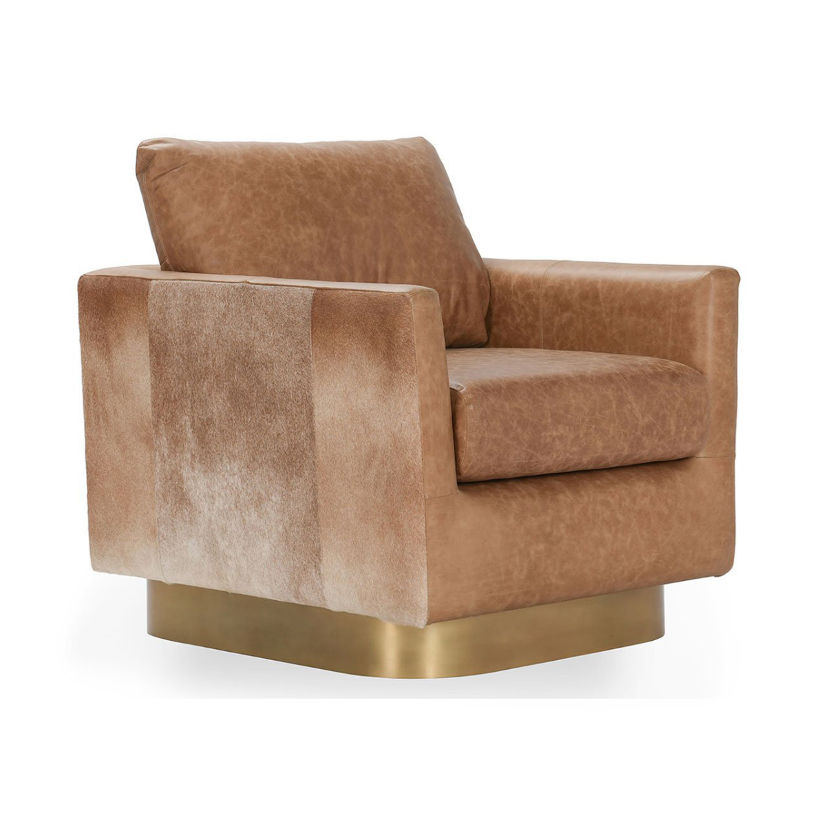 Lathe Accent Chair - Sedona Brown by Classic Home at Eve Furniture