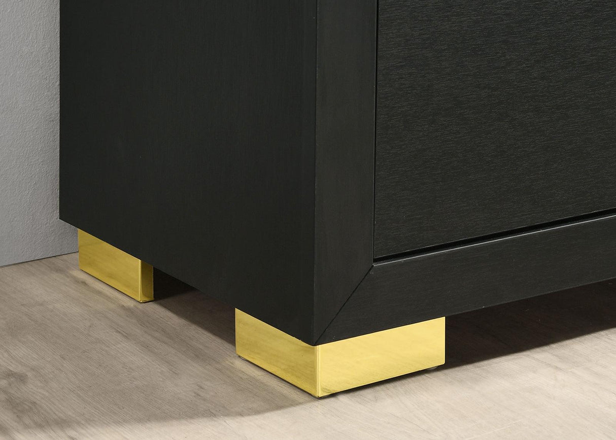 Latimer Black Dresser by Furniture of America at Eve Furniture