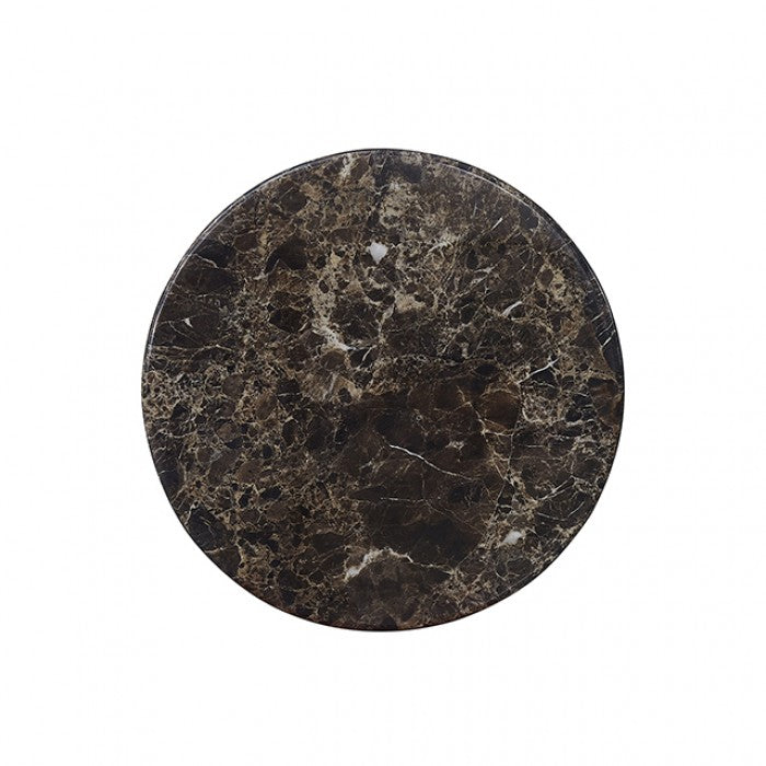 Latona Dark Gray Side Table by Furniture of America at Eve Furniture