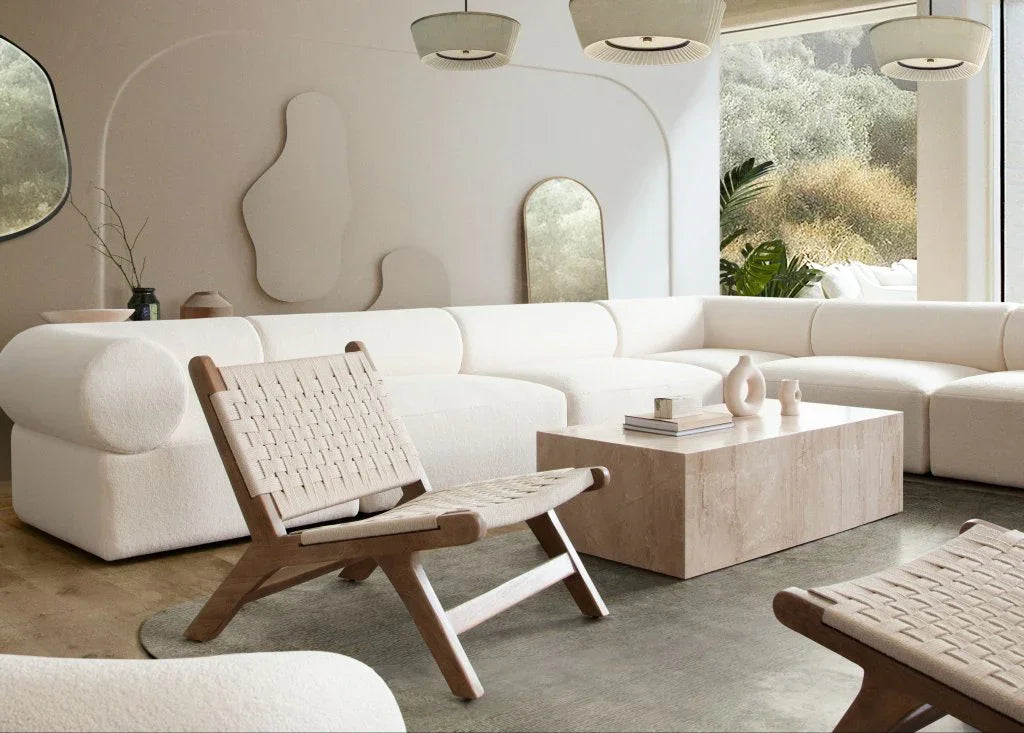Laurel Beige Wood Framed Accent Chair by Diamond Sofa at Eve Furniture