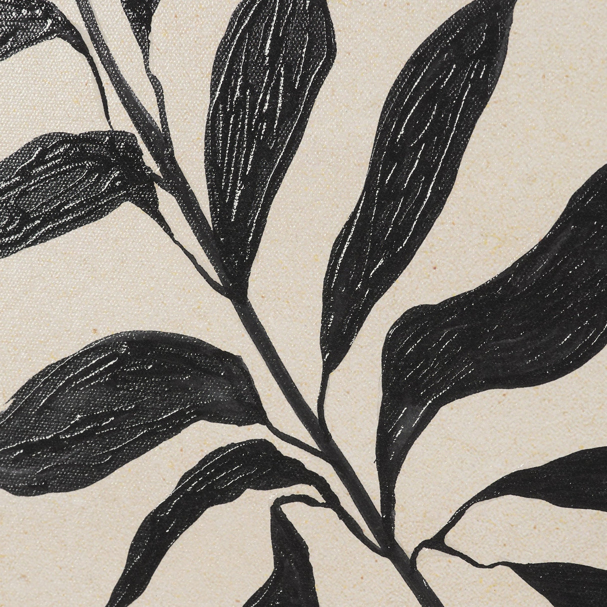 Laurel Branch by Cristina Bartl Villa Hand-Embellished Textured Framed Artwork Matted Under Glass by Mercana at Eve Furniture