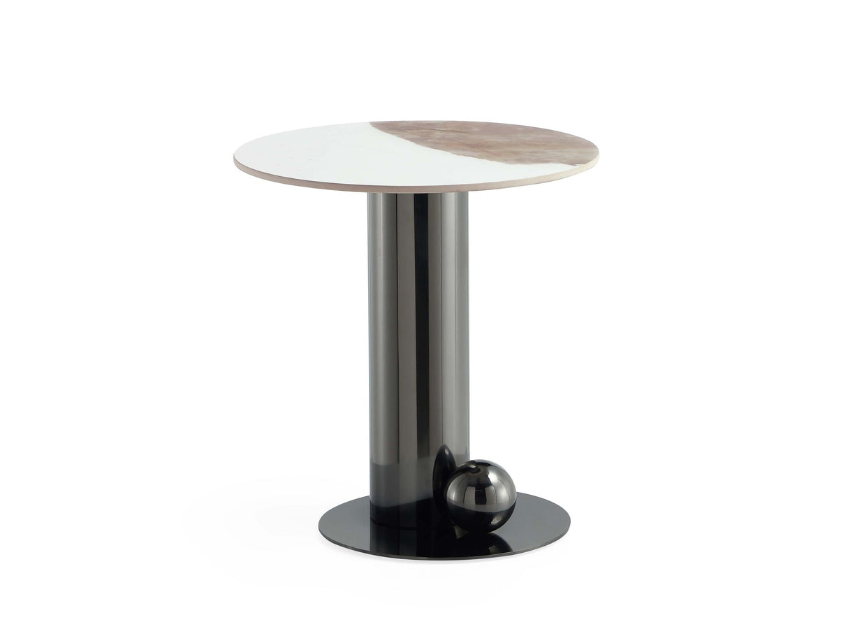 Laurel End Table in Black by Manhattan Comfort at Eve Furniture