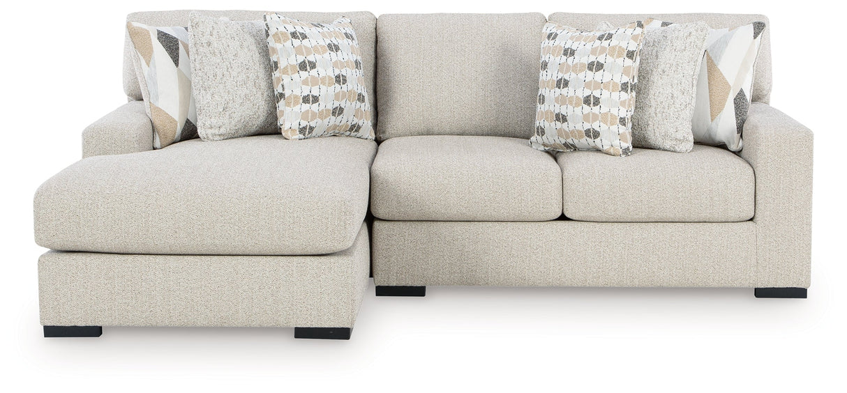 Laurelgrove 2-Piece Sectional Sofa with LAF Chaise by Ashley at Eve Furniture