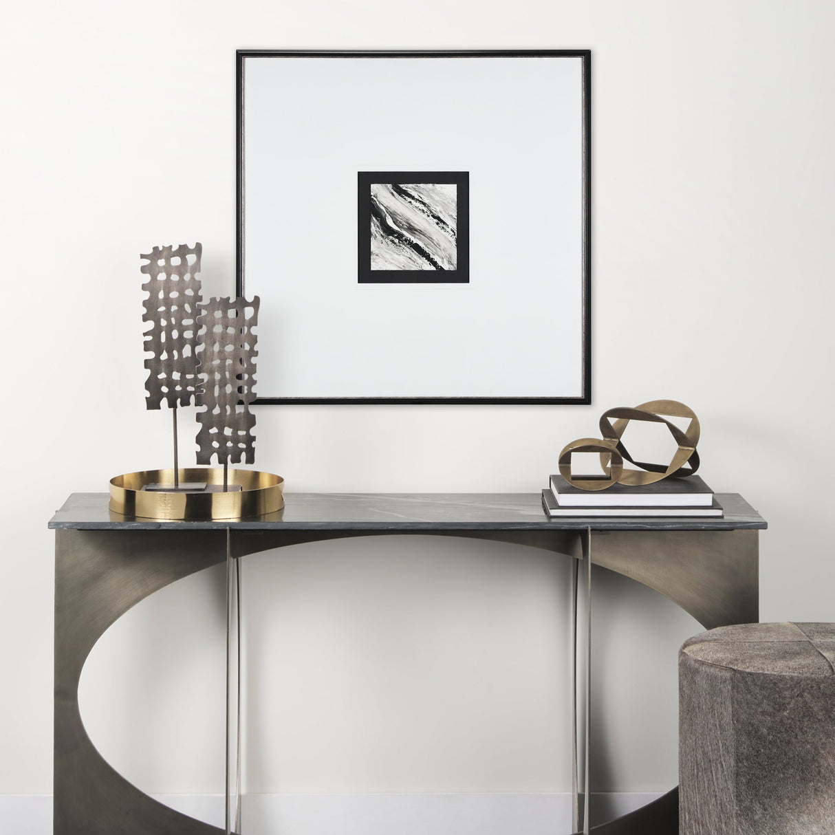 Lava Flow I by Studio M a handmade Original Framed Artwork under Glass by Mercana at Eve Furniture