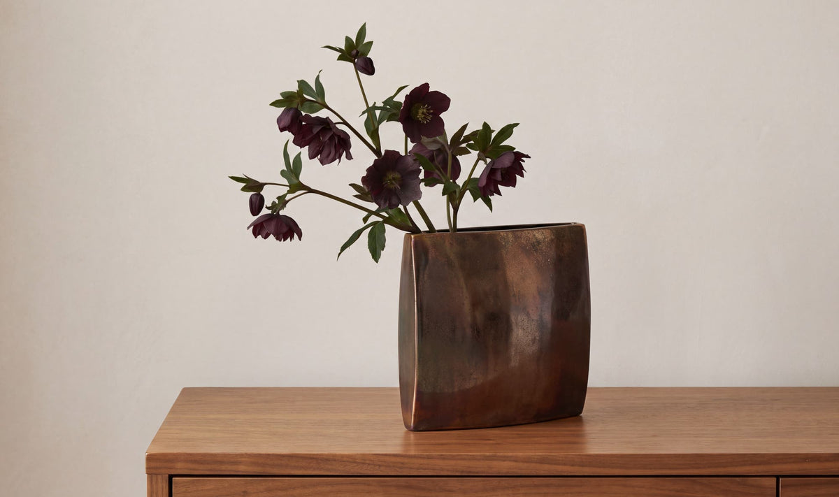 Laval Cast Aluminum Vase by Moe's Home at Eve Furniture