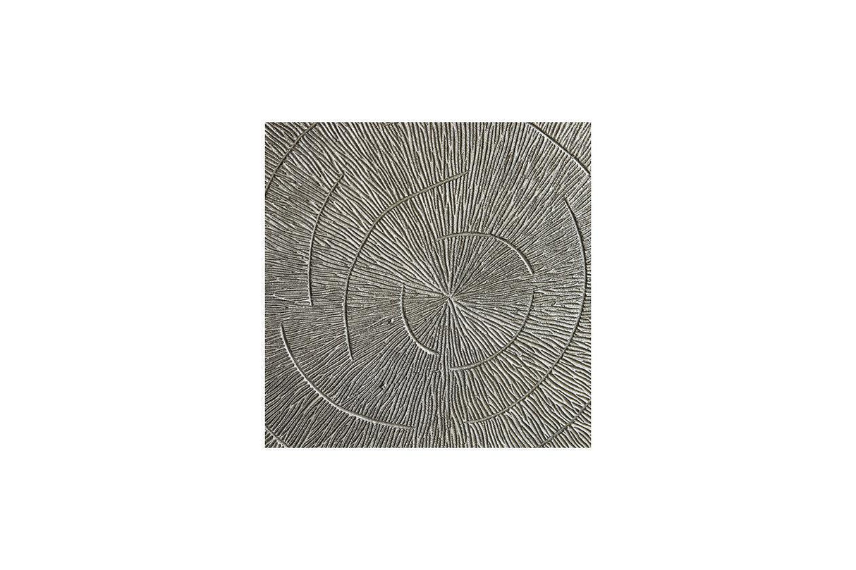 Laverford Chrome/Black End Table by Ashley at Eve Furniture