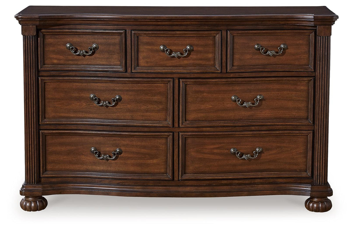 Lavinton Brown Dresser by Ashley at Eve Furniture
