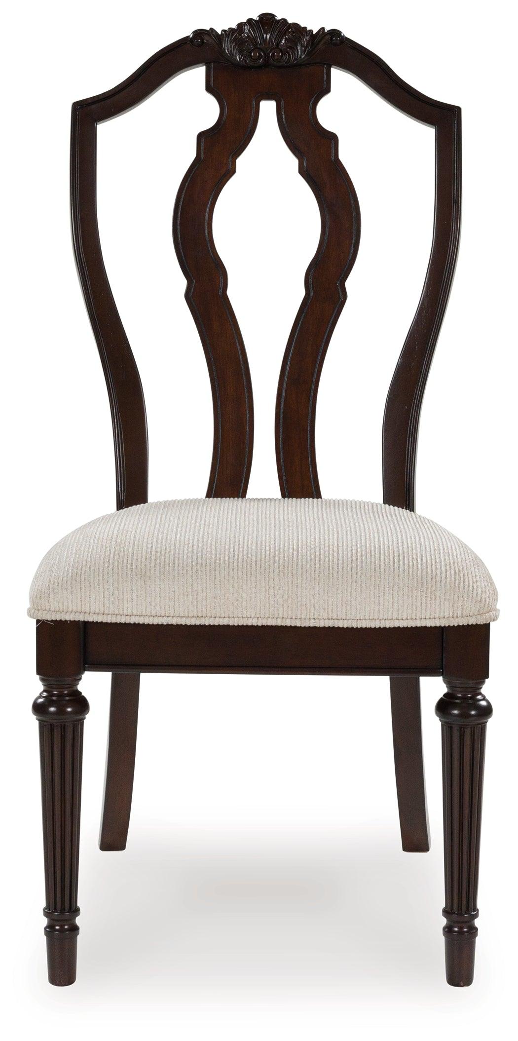 Lavinton Tan/Brown Dining Chair, Set of 2 by Ashley at Eve Furniture