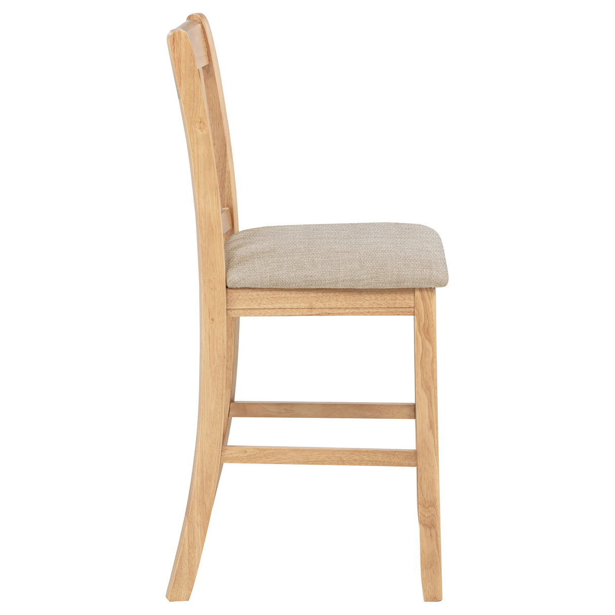Lavon Light Oak 5-piece Oval Counter Height Dining Set by Coaster at Eve Furniture