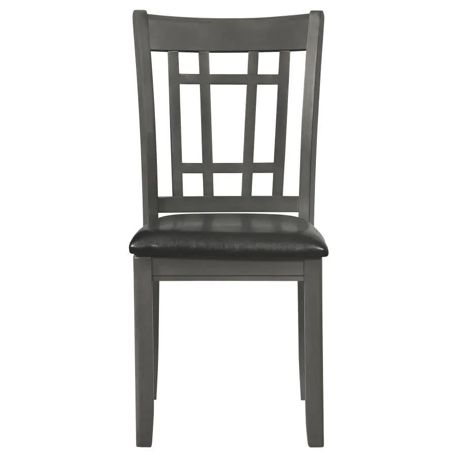 Lavon Medium Gray 5-Piece Dining Set by Coaster at Eve Furniture