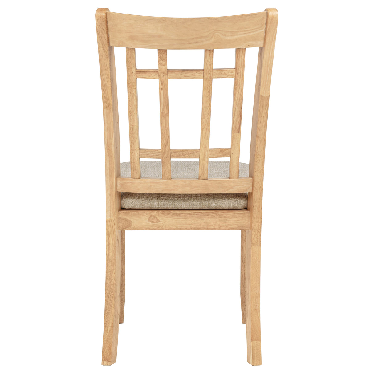 Lavon Wood Dining Side Chair Linen and Light Oak (Set of 2) by Coaster at Eve Furniture