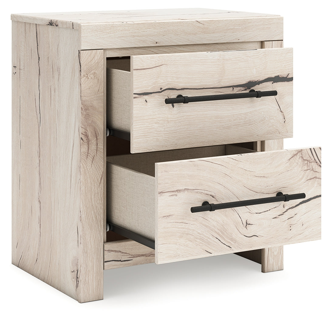 Lawroy Light Natural Nightstand by Ashley at Eve Furniture