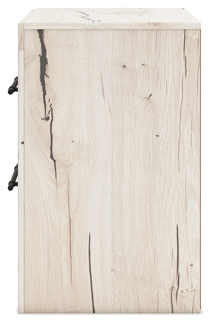 Lawroy Light Natural Nightstand by Ashley at Eve Furniture