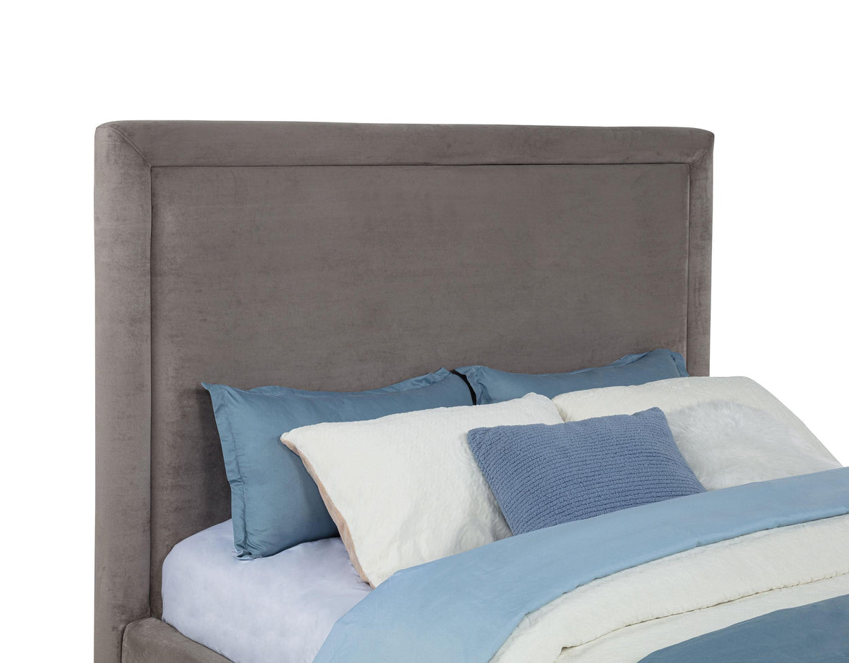 Lawson Mushroom 55-inch Upholstered Eastern King Platform Bed by Coaster at Eve Furniture