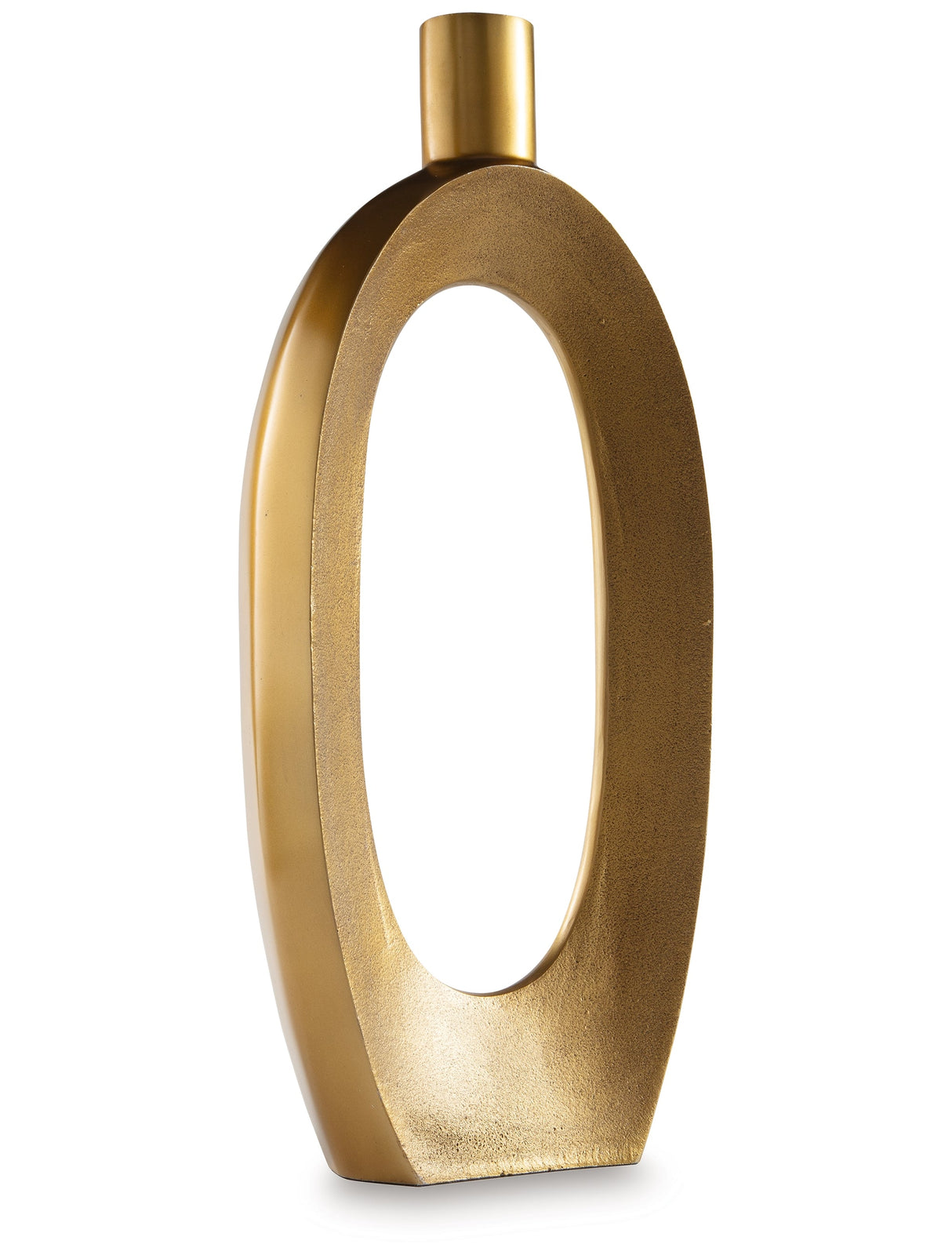 Lawtonville Antique Gold Finish Vase by Ashley at Eve Furniture